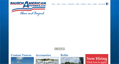 Desktop Screenshot of bauschamericantowers.com